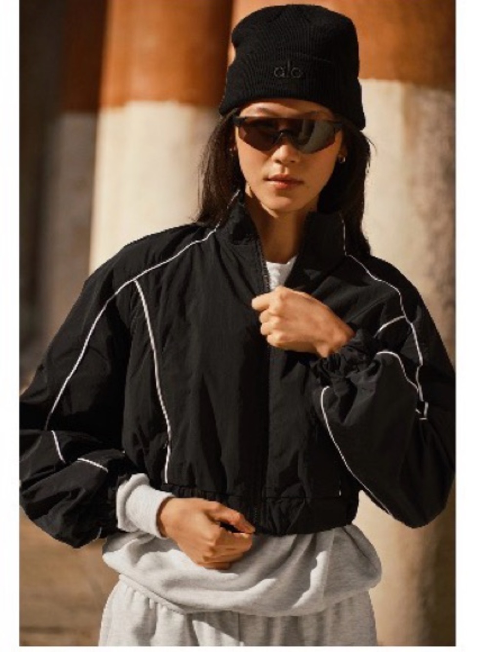 Alo Motivate Full-Zip Track Jacket